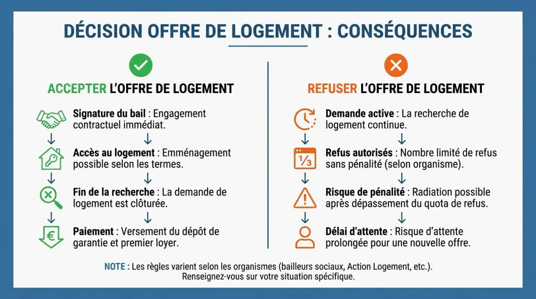Porte d'appartement ouverte avec clé dans la serrure, illustration d'une visite de logement social