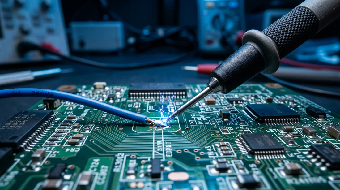 Utilisation d'un multimètre pour tester le circuit électrique d'une Senseo