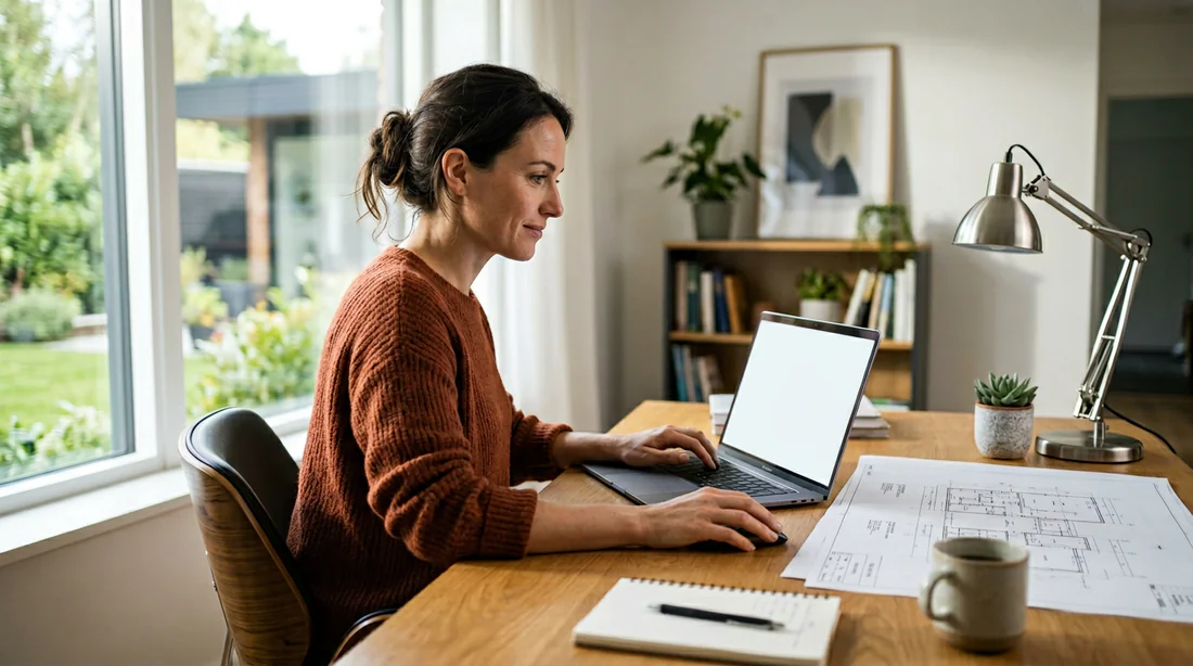 Marteau de justice sur des plans d'architecte représentant les risques légaux