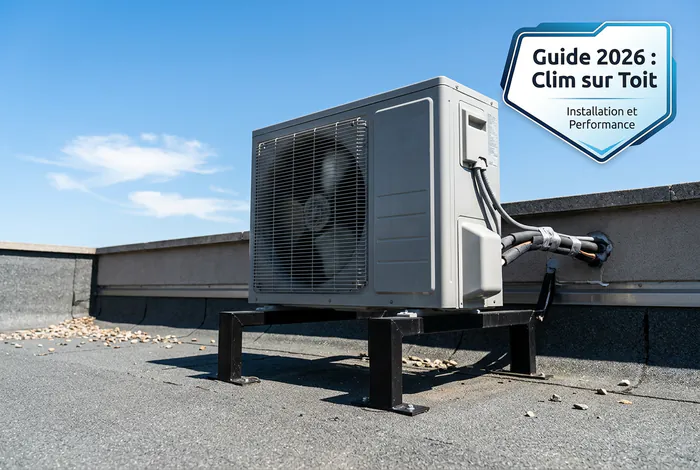 Guide 2026 : Tout savoir sur la climatisation sur toit plat