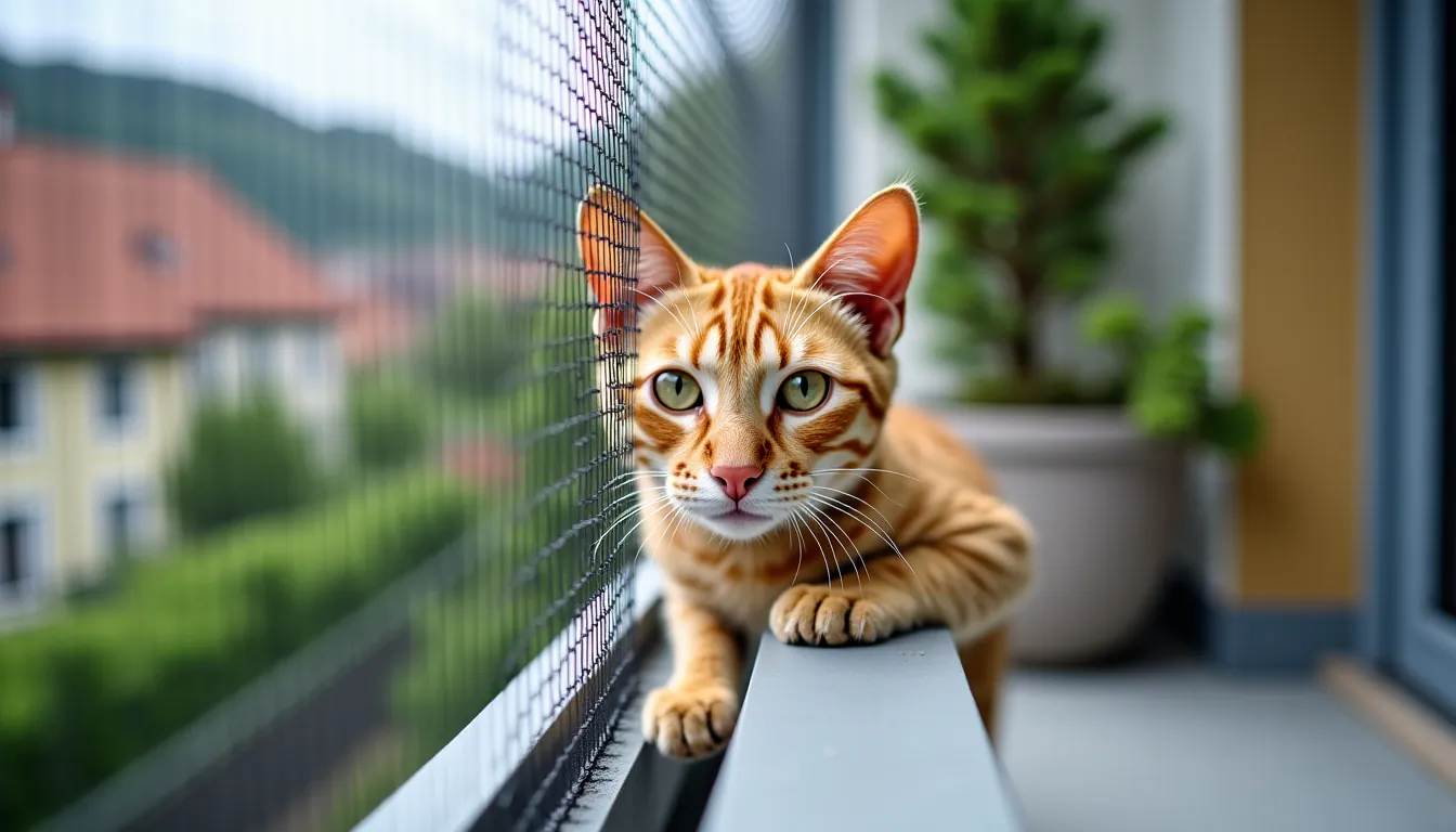 Filet de balcon pour chat : 5 pièges à éviter selon les experts à Fribourg
