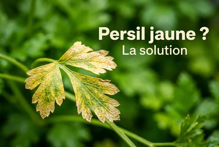 Miniature montrant une feuille de persil jaune avec le titre La solution