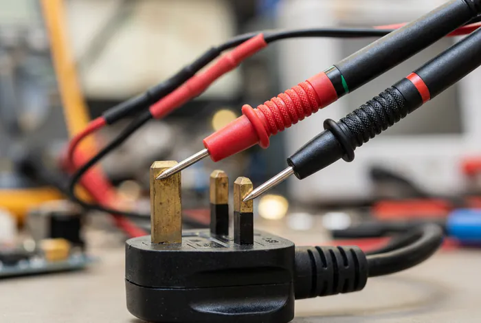 Contrôle de continuité d'un appareil électrique avec un multimètre